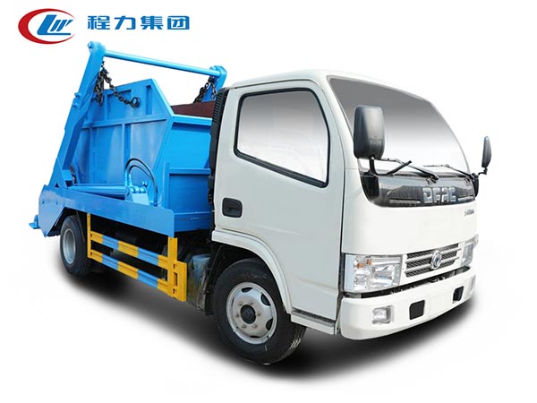 國六東風多利卡擺臂式垃圾車