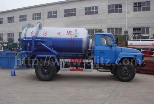 東風(fēng)尖頭真空吸污車(chē)